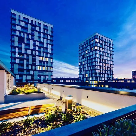 Apartmán Art Garden Towers Praha Exteriér fotografie