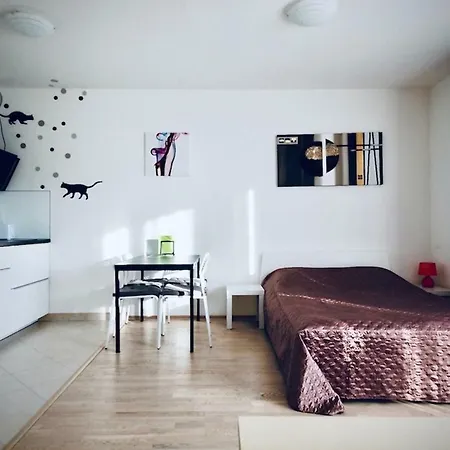 Apartmán Art Garden Towers Praha Exteriér fotografie